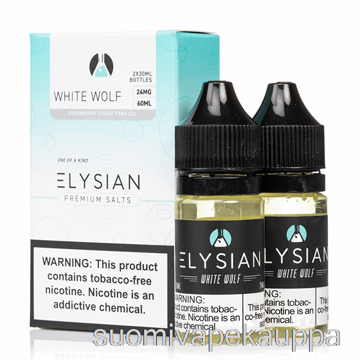 Vape Netistä Valkoinen Susi - Elysian Suolat - 60ml 48mg